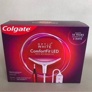 Colgate Optic White ComfortFit LED Teeth Whitening Kit With LED Light